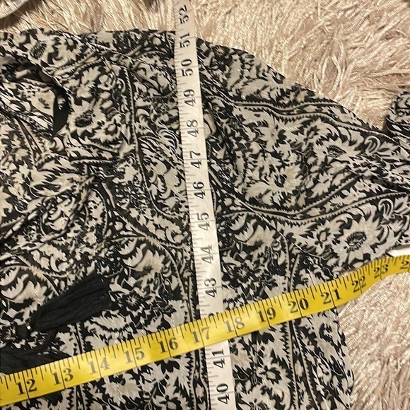 NWT Aqua Brand Black And White Maxi‎ Dress - Picture 9 of 9